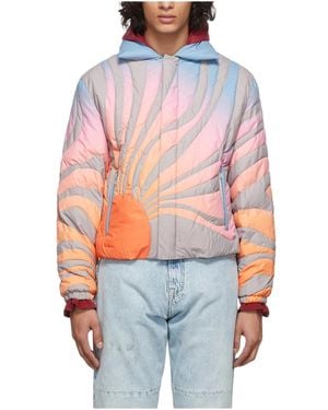 ERL Sun Bomber Jacket 221260M178003" - Black
