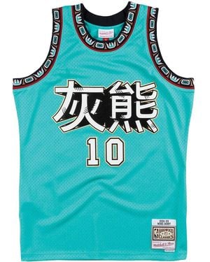 Mitchell & Ness Nba Cny Swingman Jersey "Grizzlies 98 Mike Bibby" Smjyng18399-Vgrteal98Mbi" - Blue