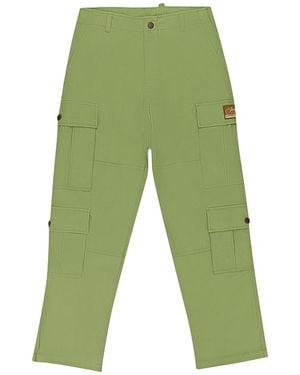 Sinclair Cargo Trousers Cargo_Pants_Olive" - Green