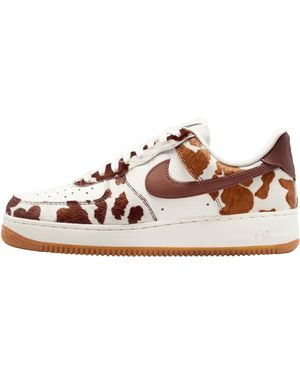 Nike Air Force 1 Low "Cow Print Field" Io0442 200" - Black