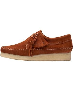 Clarks Weaver "Ginger Suede" 26173256" - Brown