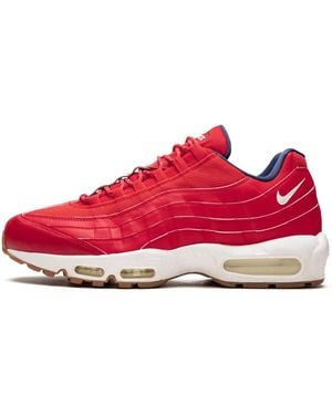 Nike Air Max 95 Prm "4Th Of July" 538416 614" - Red