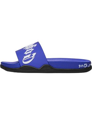 GODSPEED NEW YORK Og Logo Slides V2 Gs583" - Blue