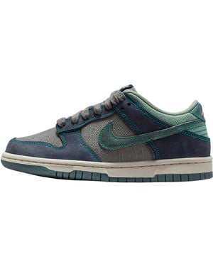 Nike Dunk Low Retro Se "Dark Obsidian Mineral Slate" Ih1942 002" - Blue
