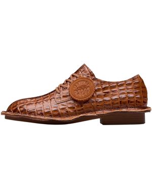 Clarks Martine Rose Derby "Tan Leather" 26183326" - Brown