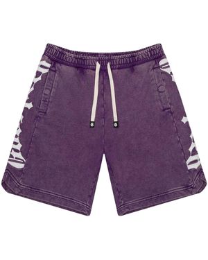 GODSPEED NEW YORK Courtside Shorts "Grape" 10054068" - Purple