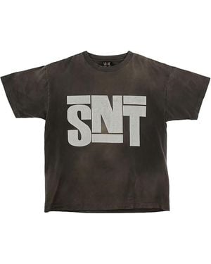 SAINT Mxxxxxx Snt Business T-Shirt "Vintage" Sm S22 0000 019" - Black