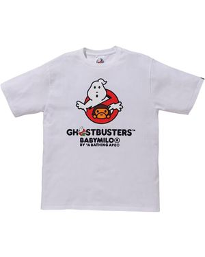 A Bathing Ape Ghost Busters Shirt #2 023" - Black