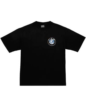 Market F The World T-Shirt Mkt26Fw Ss1192 Blk" - Black