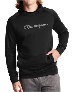 Champion Sport Hoodie S6020550744 Blk" - Black