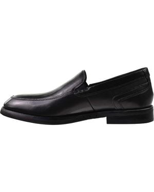 Clarks Un Hugh Step Leather" 26169021" - Black