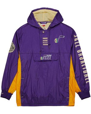 Mitchell & Ness Team Og 2.0 Anorak Windbreaker "Nba Jazz" Ojpo5527 Ujayyppppurp" - Purple