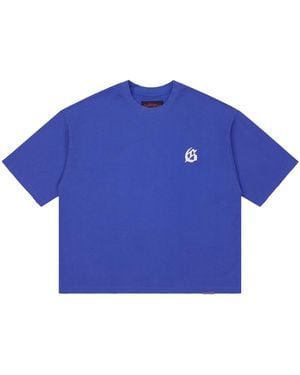 GODSPEED NEW YORK Gs Logo T-Shirt "Royal" Gs408" - Blue