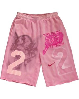 Travis Scott Nike Property Of Shorts Tsuc111" - Pink