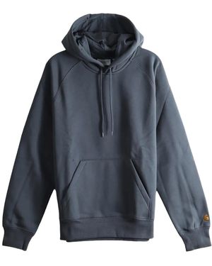 Carhartt Hooded Chase Sweatshirt "Styx I033661 3Tsxx" - Black