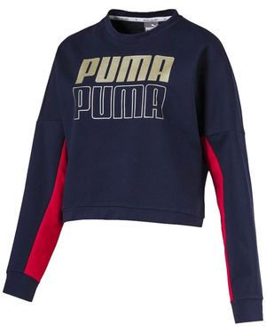 PUMA Modern Sport Crew Sweatshirt "Peacoat 852585 06" - Black