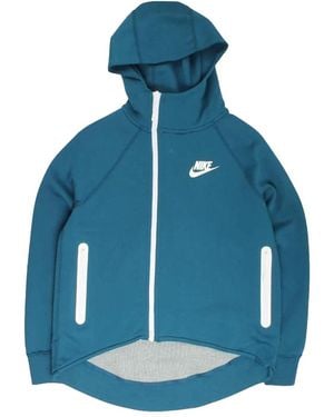 Nike Sportswear Tech Fleece Full-Zip Cape Hoodie Force" 930757 474" - Blue