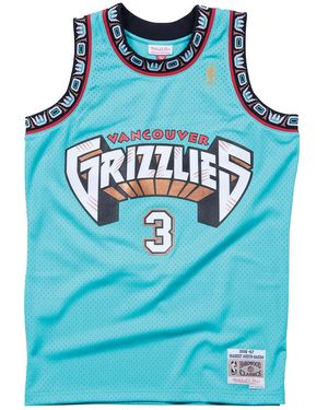 Mitchell & Ness Nba Swingman Road Jersey Grizz "Shareef Abdur-Rahim" Smjygs18218 Vgrteal96Sab" - Blue