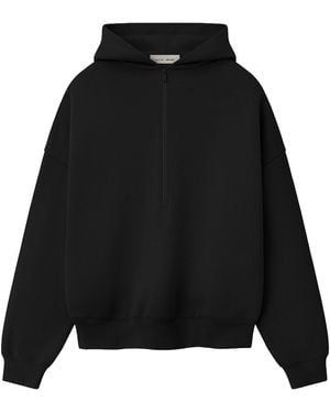 Fear Of God Property Lounge Half Zip Hoodie 192Sp266911F" - Black