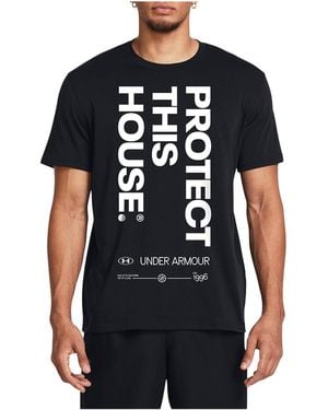 Under Armour Pth Heavyweight T-Shirt 6003273 001" - Black