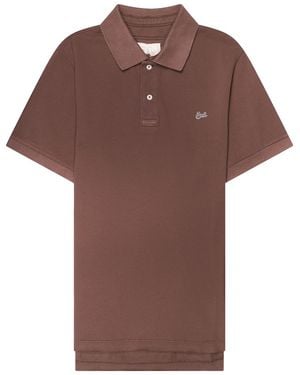 ERL Logo Polo 12T009 Brn" - Brown