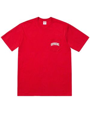 Supreme Nfl X Raiders X '47 Pocket T-Shirt "Ss19 - Red