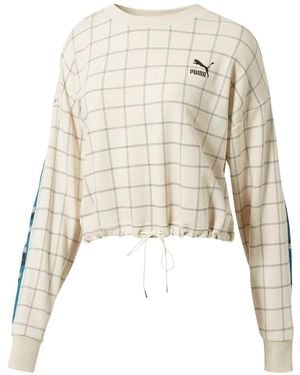 PUMA Revolt Crew Sweatshirt "Birch" 578338 02" - Black