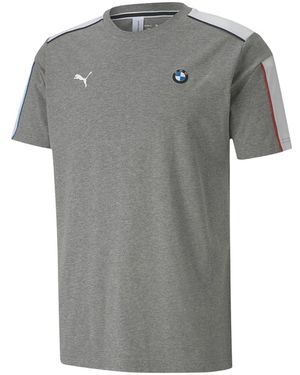 PUMA Bmw Motorsport T7 T-Shirt "Medium Heather" 597993 03" - Black
