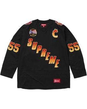 Supreme Fdny Hockey Jersey "Fw26 - Black