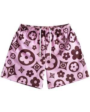 Bravest Studios Flower Shorts Bs18" - Black