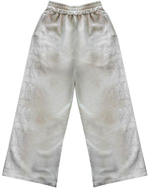 77 Studios Thrash Joggers "Sand" 77S007" - Black