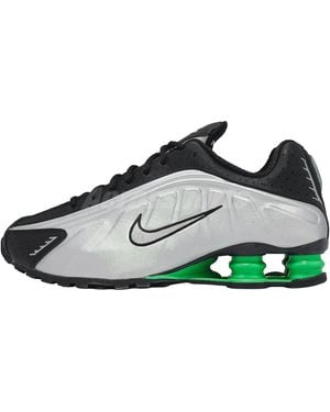 Nike Shox R4 "Metallic Shock" Hq1988 006" - Black
