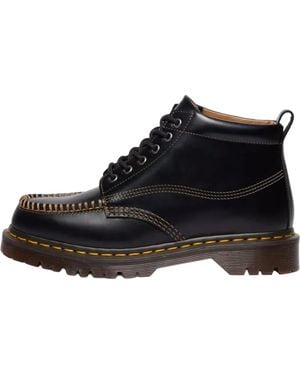 Dr. Martens Lowell Chukka Moc Toe Ankle Boots 42706001" - Black