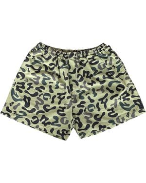GALLERY DEPT. Camouflage Zuma Shorts Gd281" - Green