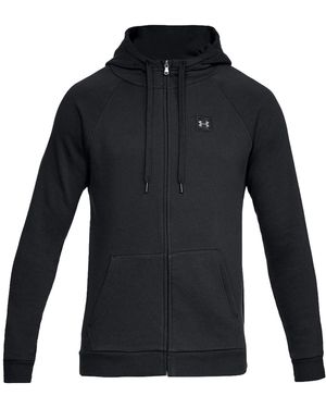 Under Armour Rival Fleece Full Zip Hoodie 1320737 001" - Black
