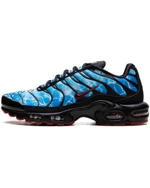 Nike Air Max Plus "Shark Attack" Hq3824 001" - Blue