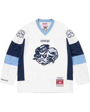 Supreme Mitchell & Ness Ncaa Hockey Jersey "Unc" Su787" - Black