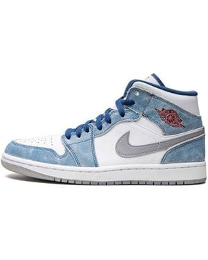 Nike 1 Mid "French" Shoes - Blue