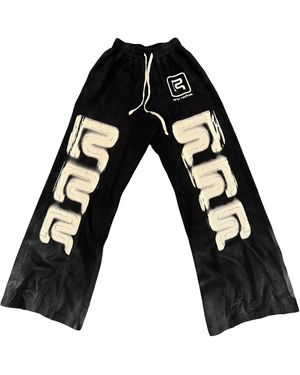 RIVINGTON R Logo Faster Flight Joggers "Mechanic" Rlff Pa00 Mech" - Black