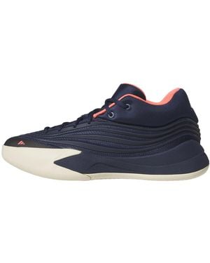 adidas Dame X "Night Warm Vanilla Solar Turbo" Ki1621" - Blue