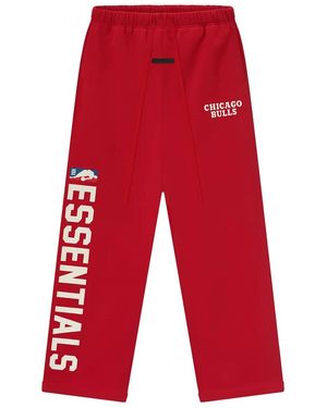 Fear Of God Bulls Lounge Joggers 130Nb258406F" - Red