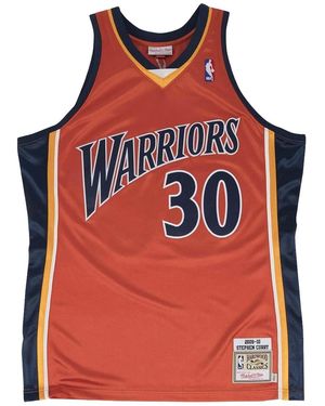 Mitchell & Ness Nba Stephen Curry Authentic Jersey "2009-10 Golden State Warriors - Red