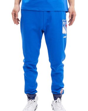 Pro Standard New York Rangers Classic Jogger Joggers Hnr460656 Ryb" - Black