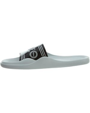 KENZO Pool Print Logo Sandals F855Sd104P7001" - Black