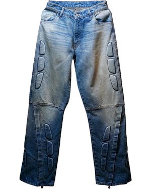 Satoshi Nakamoto Enduro Denim Ss25Pnt001" - Blue