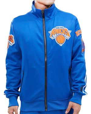 Pro Standard Nba New York Knicks Pro Team Royal Track Jacket Bnk653023 Ryb" - Blue