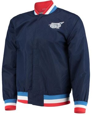 Mitchell & Ness Houston Rockets Classics 75Th Anniversary Hardwood" Ojbf1201-Hroyypppblue"
