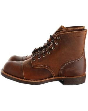 Red Wing Iron Ranger Regular "Copper Rough & Tough" 08085D Copper" - Brown