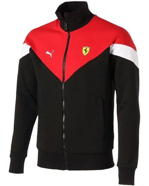 PUMA Scuderia Ferrari Race Mcs Sweat Jacket 597949 07" - Black