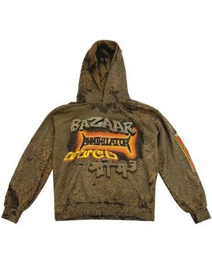 Travis Scott Cactus Jack X Cpfm Complexcon Bazaar Hoodie "Tan" Etcj Cpfm Hs01" - Green